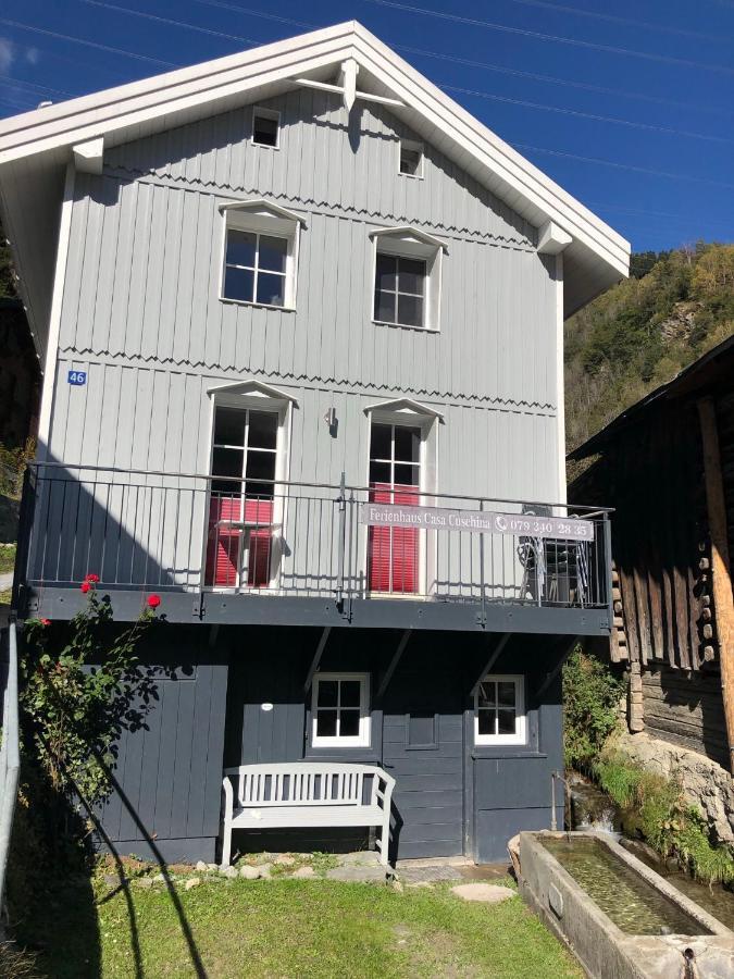 Casa Cuschina - Mit Sauna In Der Schoenen Surselva Dardin Bagian luar foto